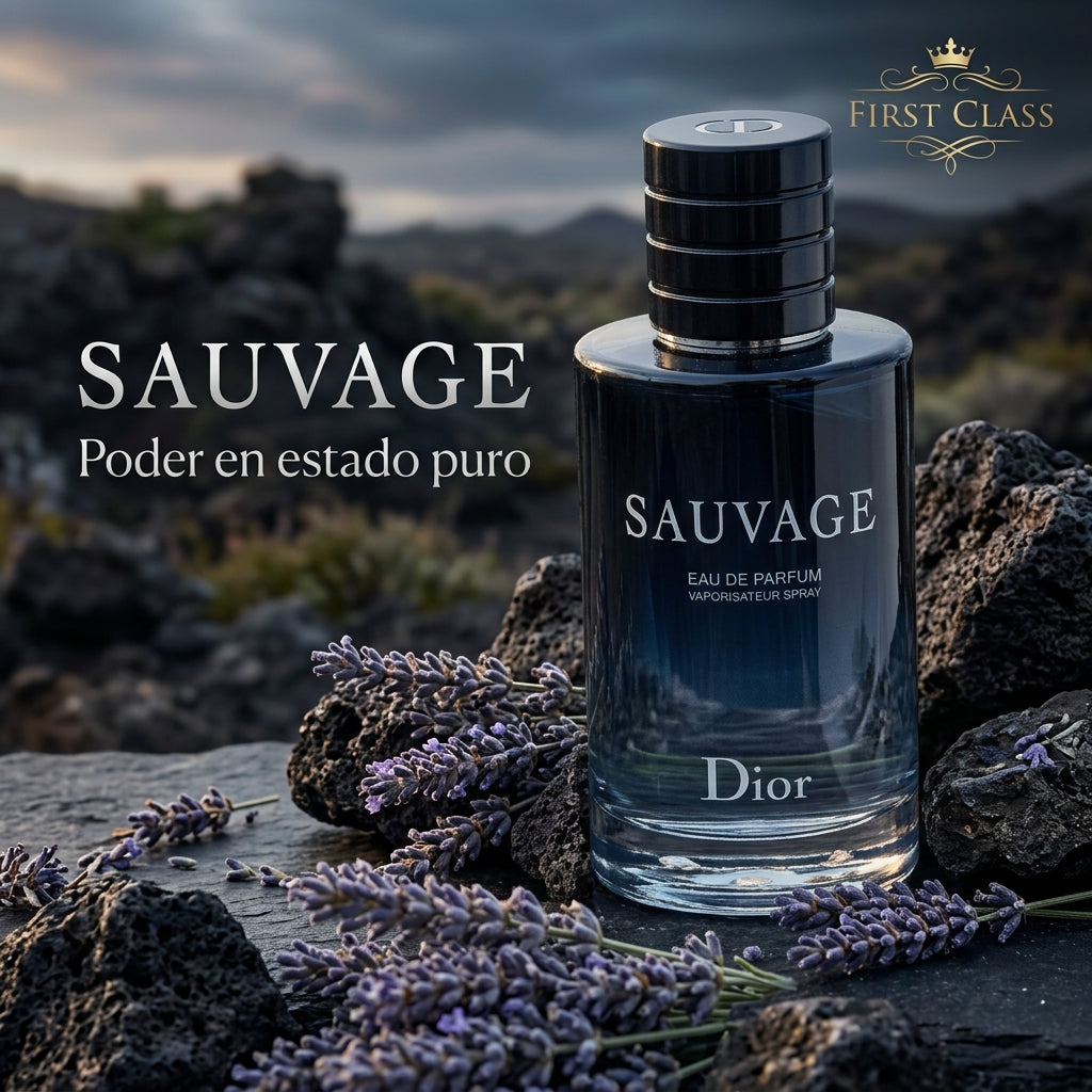 Dior Sauvage con lavanda y bergamota